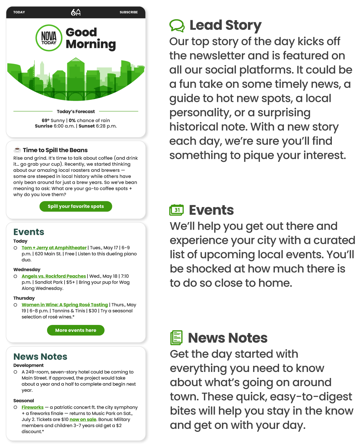 NOVAtoday Email Explainer