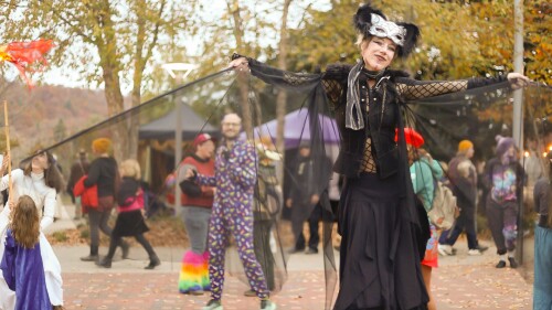 Leaflin Stiltwalking at Surreal Sirkus 2022 - by Jennifer Bennett.jpeg