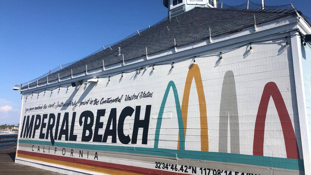 Most southwesterly point mural
