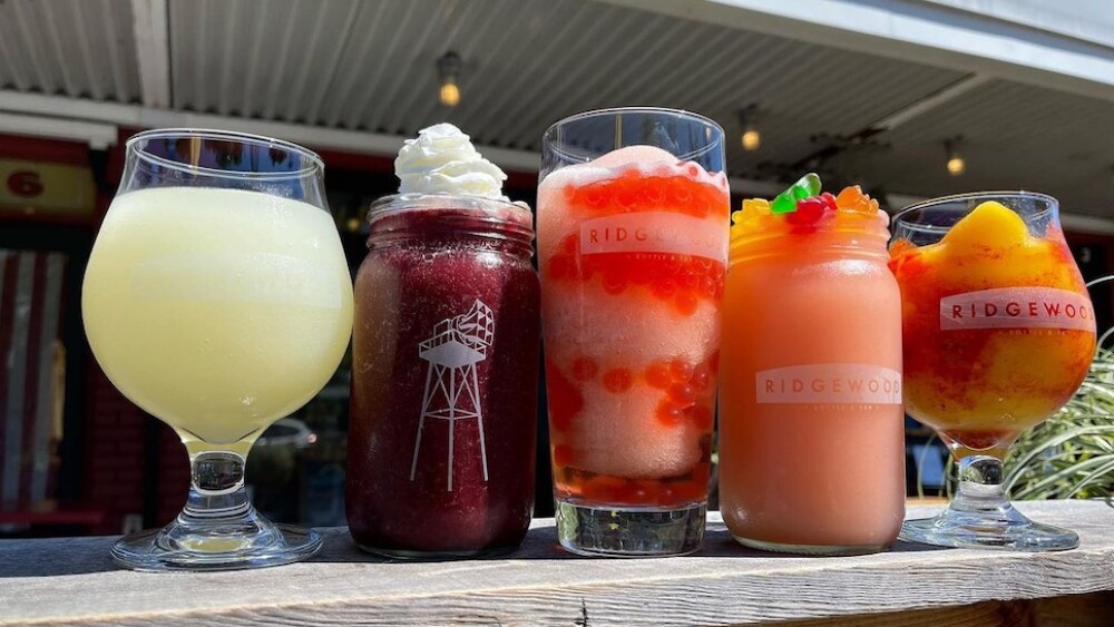 Ridgewood Bottle and Tap has frosés all day.