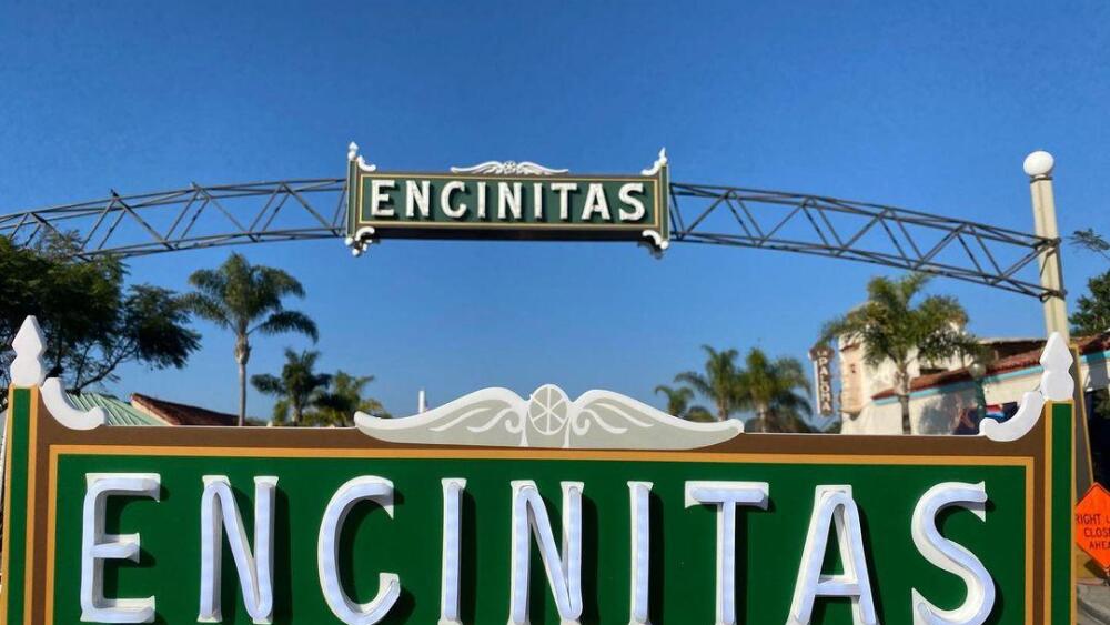 Encinitas replica LED sign