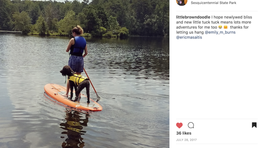 paddleboarding in columbia