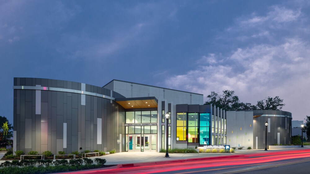 Exterior view of the South Carolina Children's Theatre