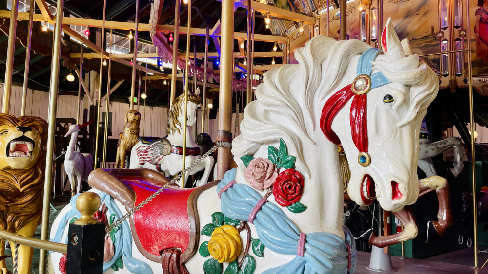 SD Balboa Park Carousel September 2023 close-up