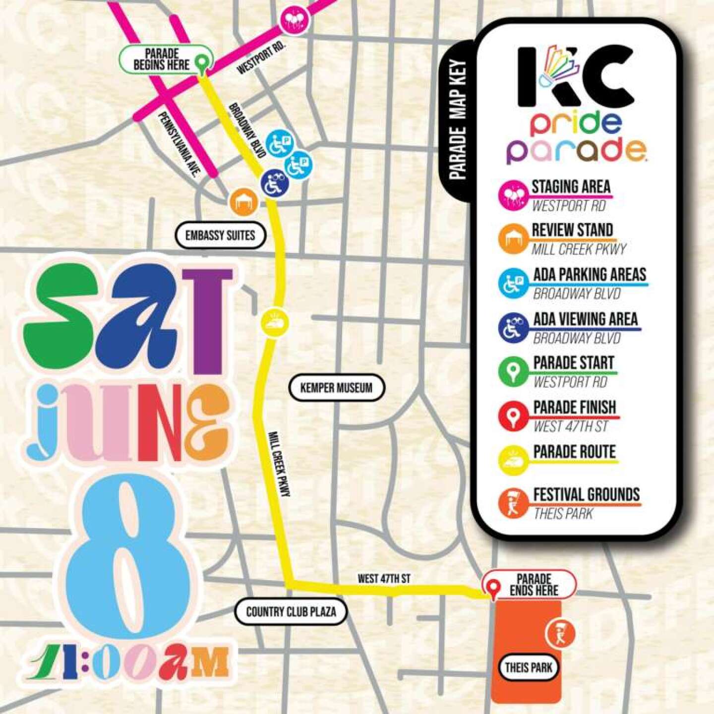 pridefest parade route