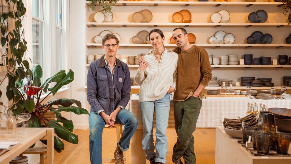 East Fork founders John Vigeland, Connie Matisse, and Alex Matisse.