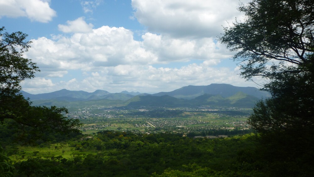 Mutare is a city in Zimbabwe surrounded by lush rainforests and mountains.