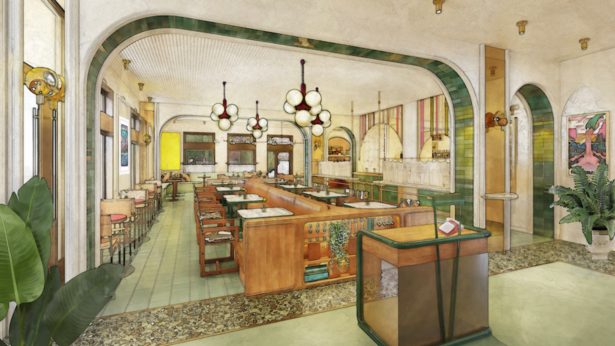 Look inside NuLuโs Hotel Genevieve in Louisville, KY LOUtoday