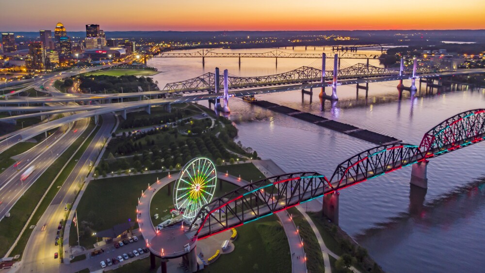Louisville Big Four Bridge and Skyline - Brightened.jpg