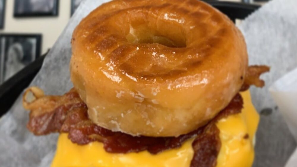donut sandwich