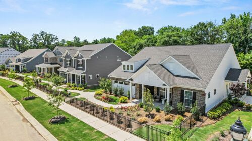 Houses at Riverstone by Pulte Homes.