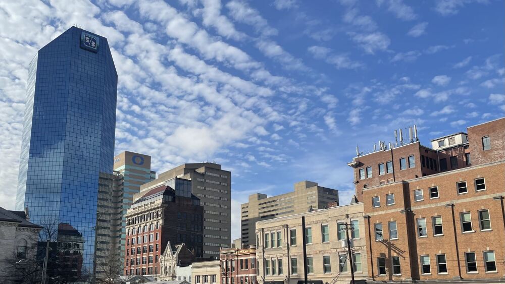 a photo of Lexington's skyline