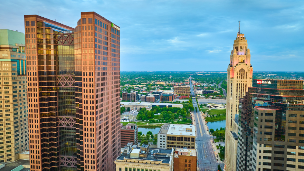 CBUStoday skyline with Huntington building