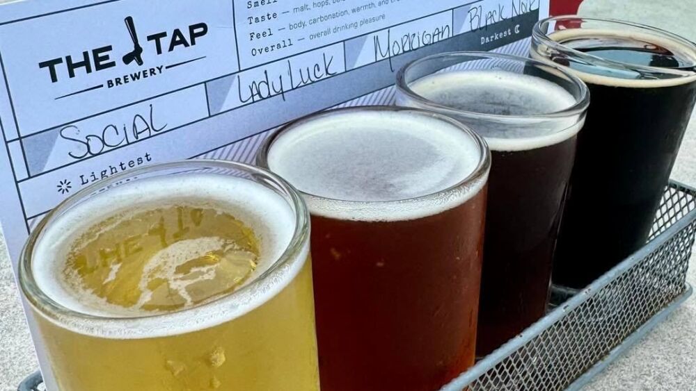 INDY_The Tap_beer flight_APR2024