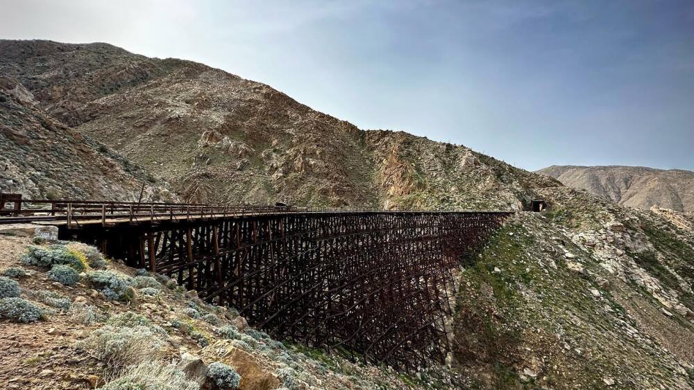 Wooden trestle SDtoday