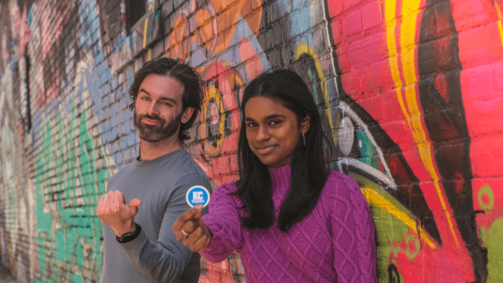 Picture of editors Travis + Krit