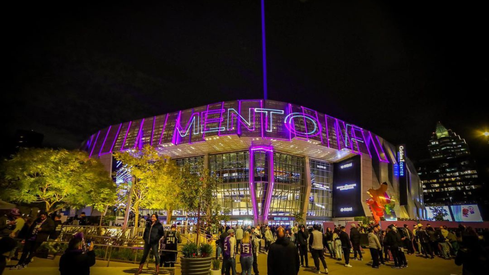 The Sacramento Kings' Victory Beam at Golden 1 Center