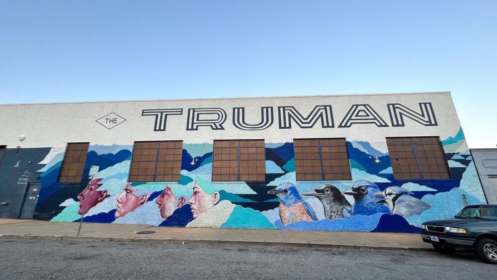 Photo of The Truman mural