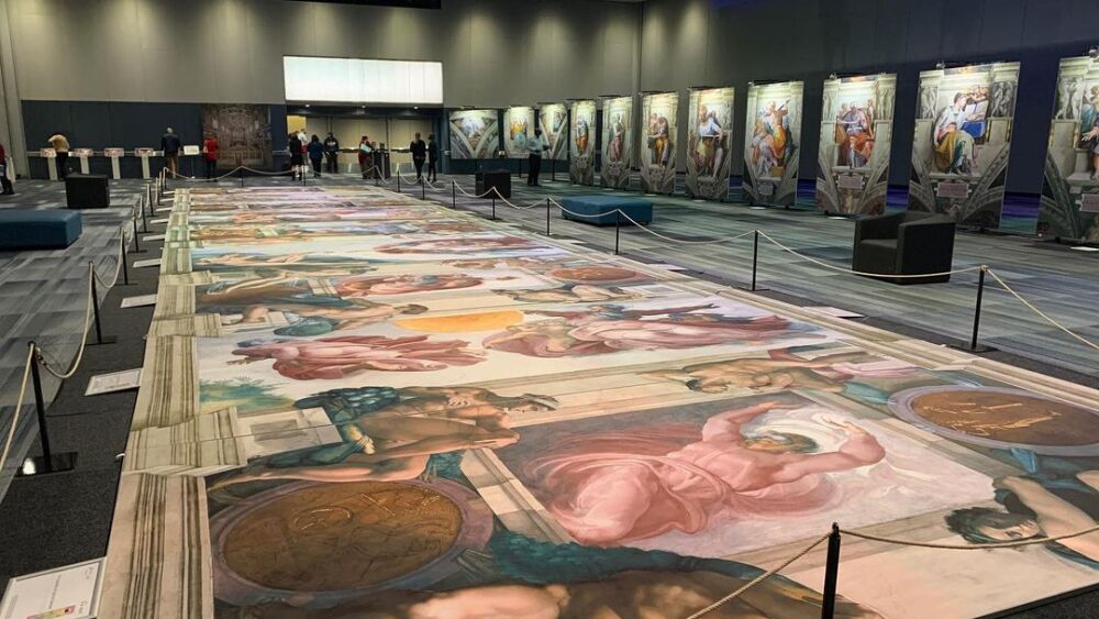 Michelangelo Exhibit in Columbus | Photo by @breakfastwithnick
