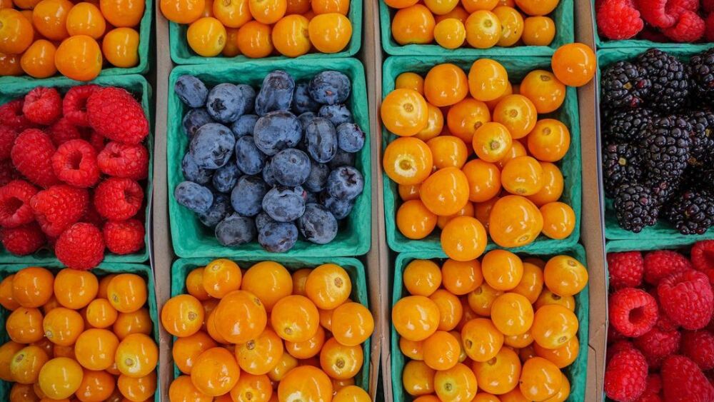 Berries at the Hillcrest Farmers Market