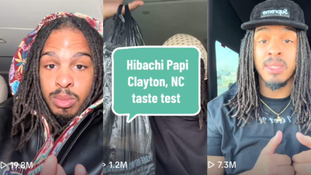 A collage of Keith Lee TikTok videos.