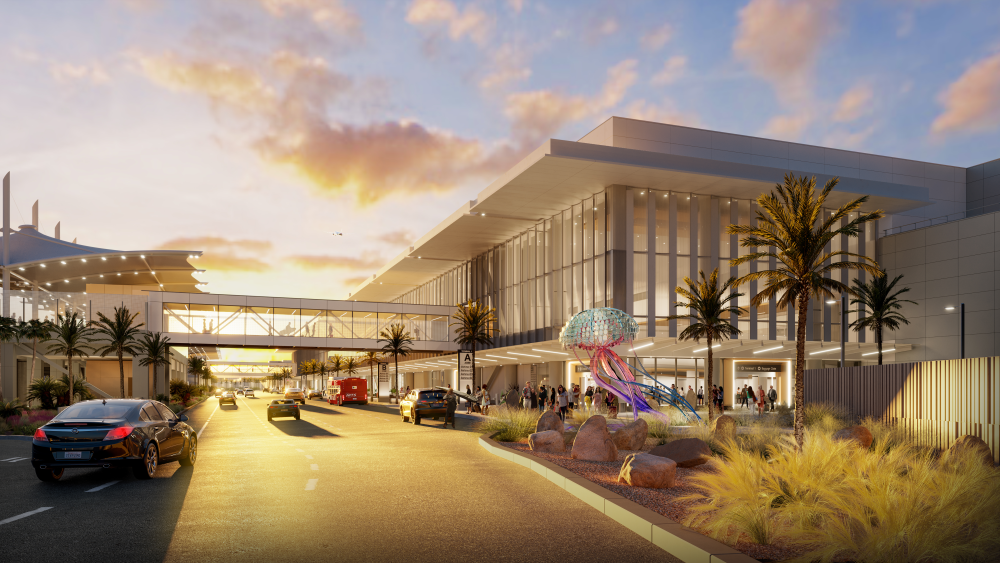 SD New T1 San Diego International Airport Renderings 2023