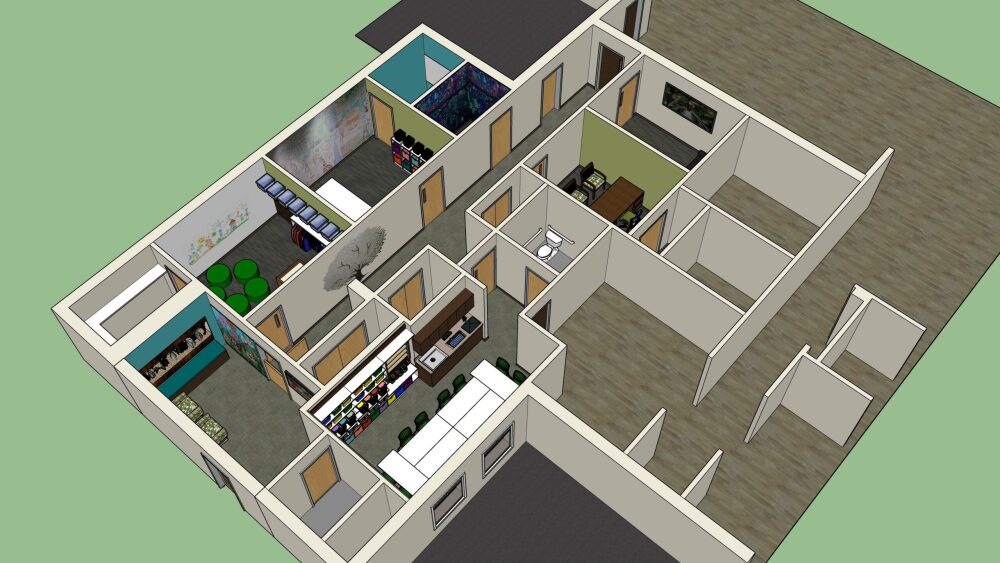 rendering of the Bethany Center in Lakeland