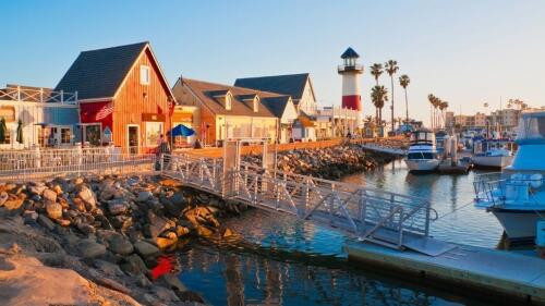 Oceanside Harbor Village | Photo via Canva