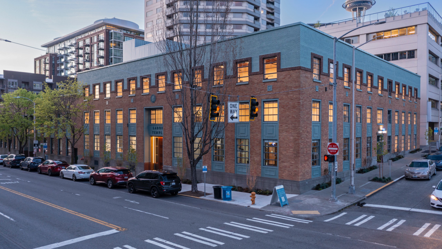 The historic Labor Temple in Seattle is now a co-working space called ...