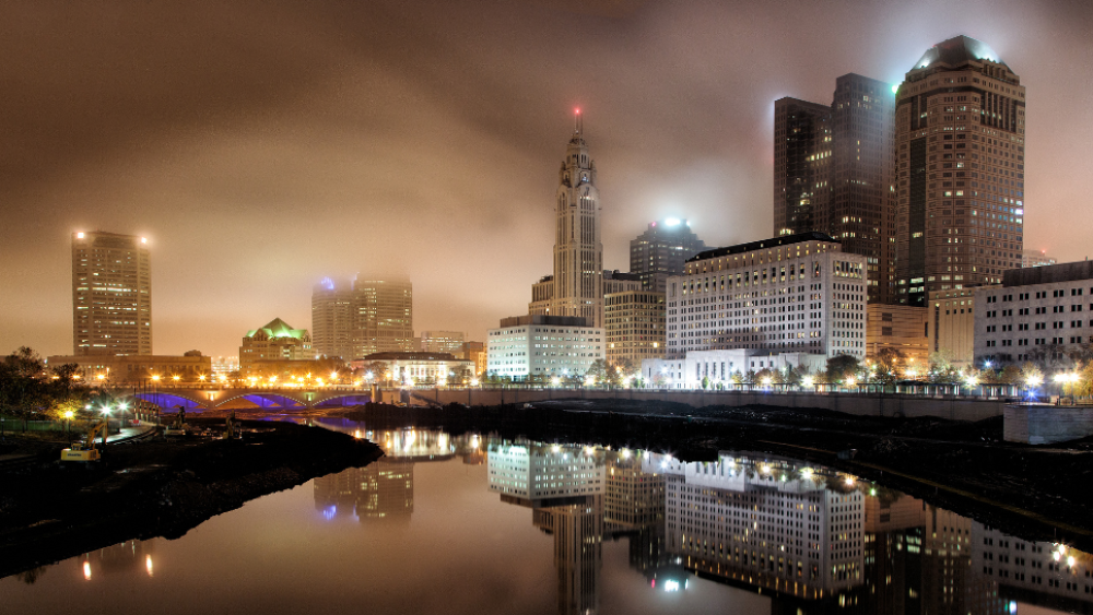 CBUStoday morning fog skyline