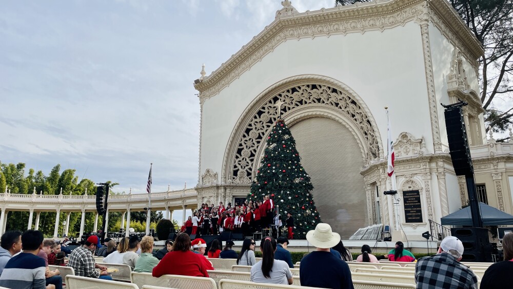 December Nights at Balboa Park in San Diego in 2022.