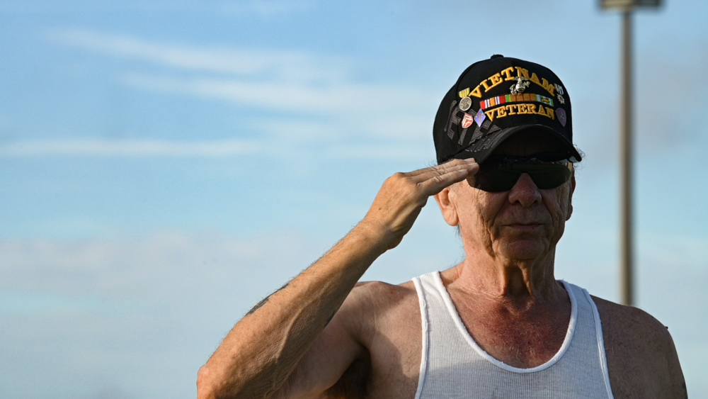 MacDill Vietnam veteran salutes