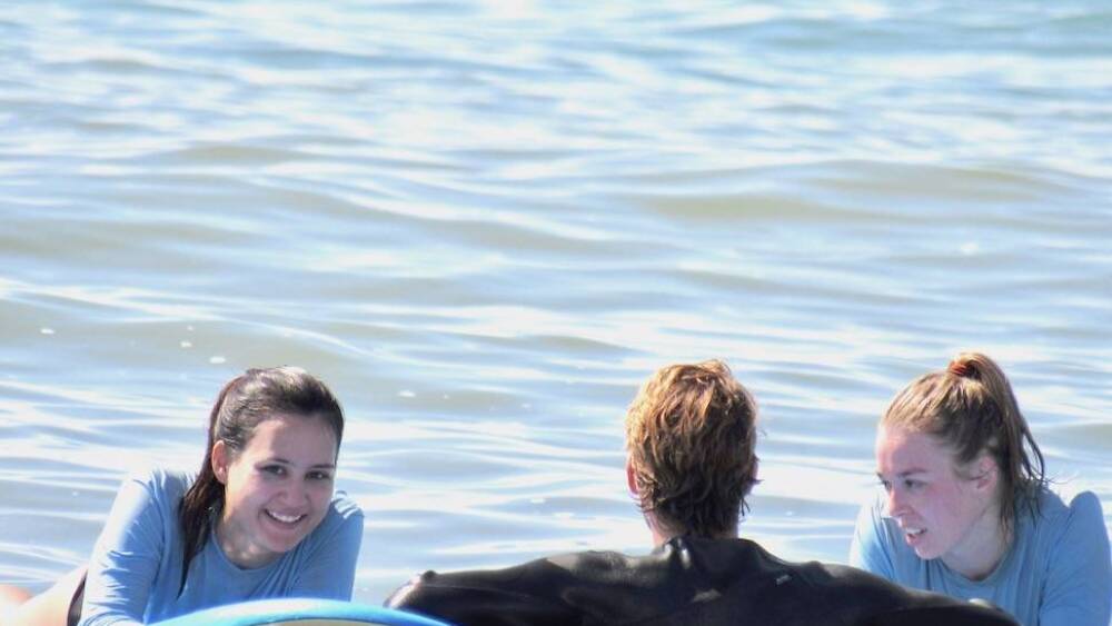 Jen and Nikki with Peter