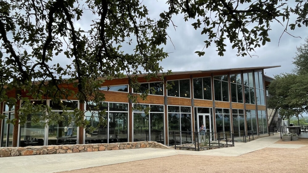 William Chris Vineyard's Hye tasting room.