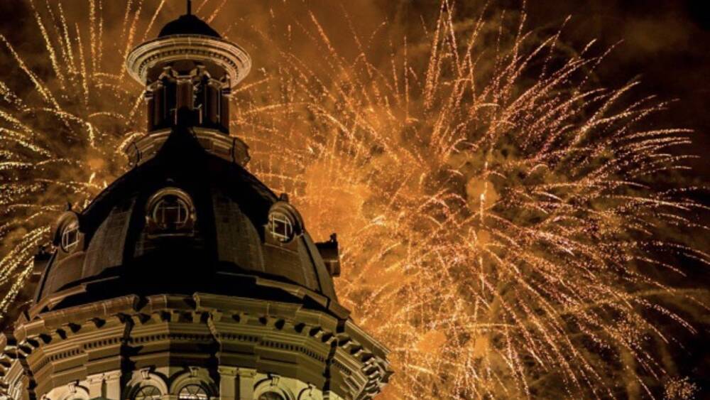 Fireworks at Famously Hot New Year