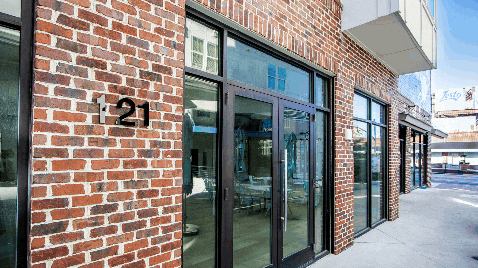 A GIF of the exterior facade of the building at 121 State St.