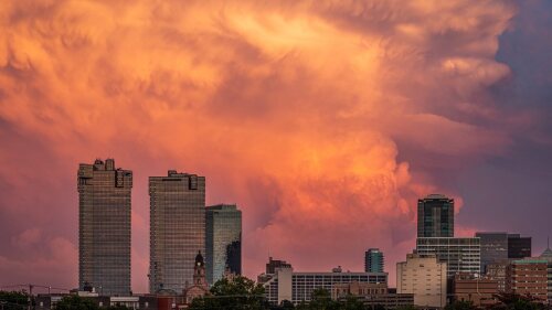 FTW-Fort Worth skyline