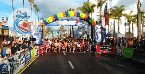 O'side Turkey Trot start