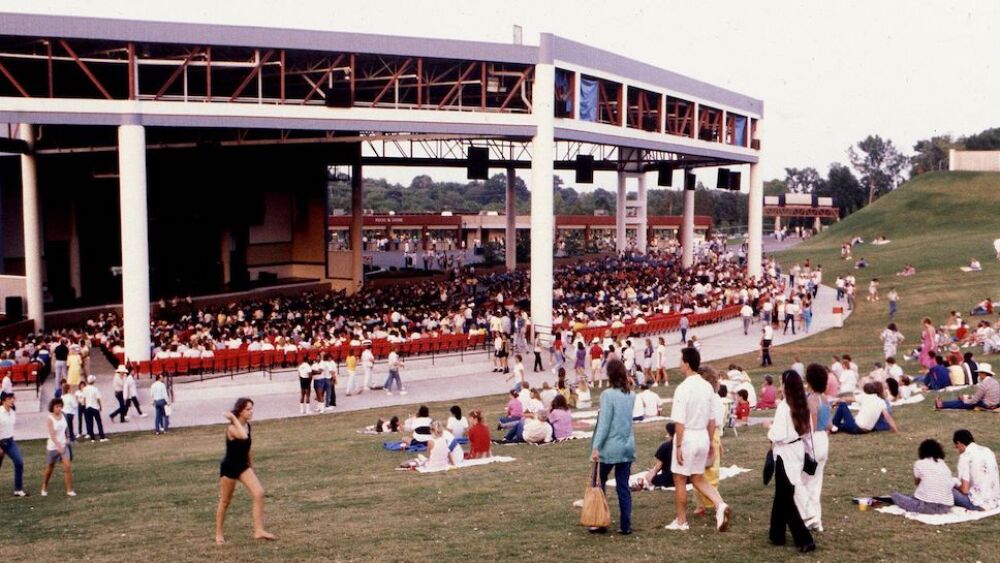 Outdoor event at Warren Amphitheater in 2025