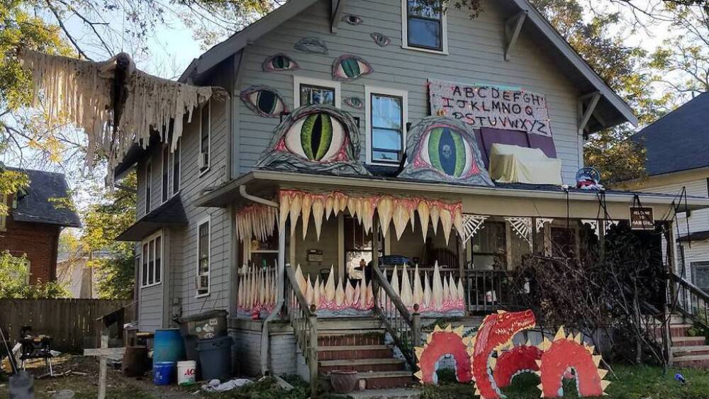 A contest for the best Halloween decorations in Indianapolis