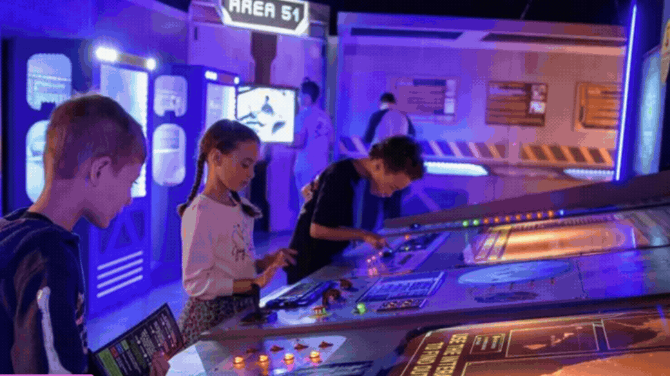 a gif featuring images from the Area 51 Encounter