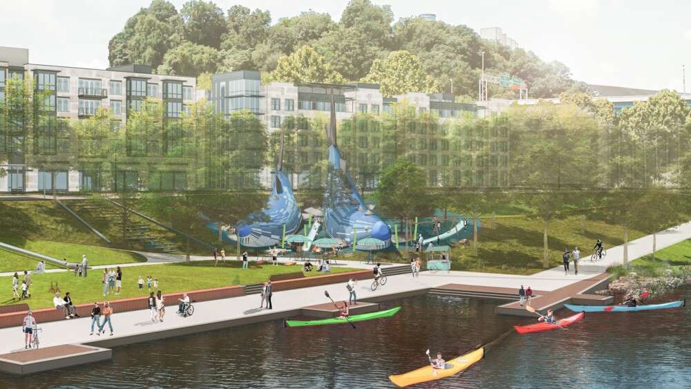NOOGAtoday | Riverfront Parks rendering