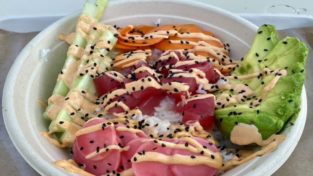 Poke bowl from Iaca