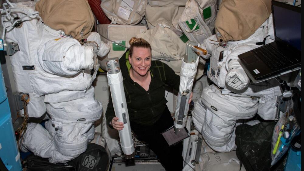 NASA astronaut Kate Rubins