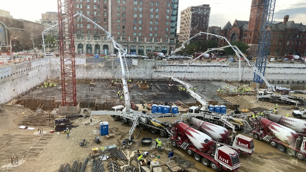 INDYtoday: INDY_Indiana Convention Center concrete pour construction_JUN24