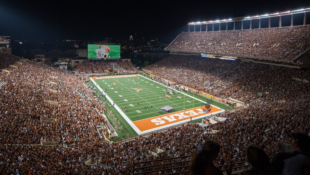 AXTtoday - Darrell K Royal-Texas Memorial Stadium via UT