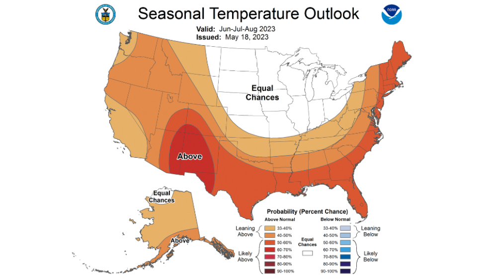 Summer 2023 weather forecast for Seattle, Wa SEAtoday
