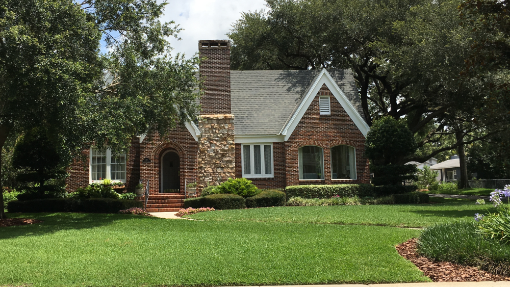 A historic Tudor Revival-style home in Lakeland's Beacon Hill historic district