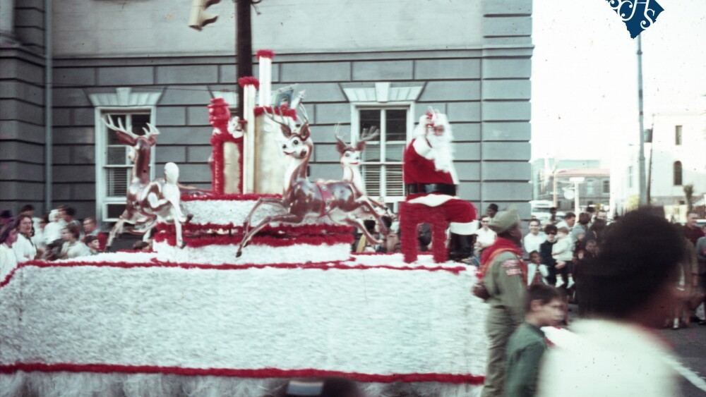 Christmas parade from December 1967 | The South Carolina Historical Society