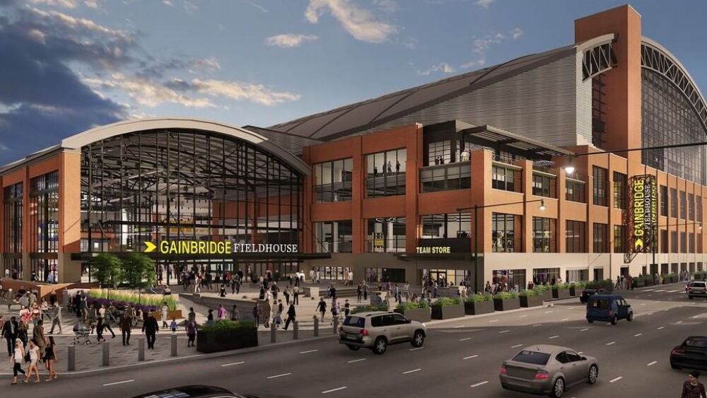 Rendering of Gainbridge Fieldhouse